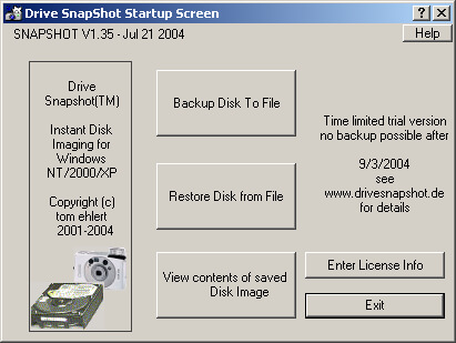 系统热备份工具Drive SnapShot_v1.50_Build_0.634 汉化版
